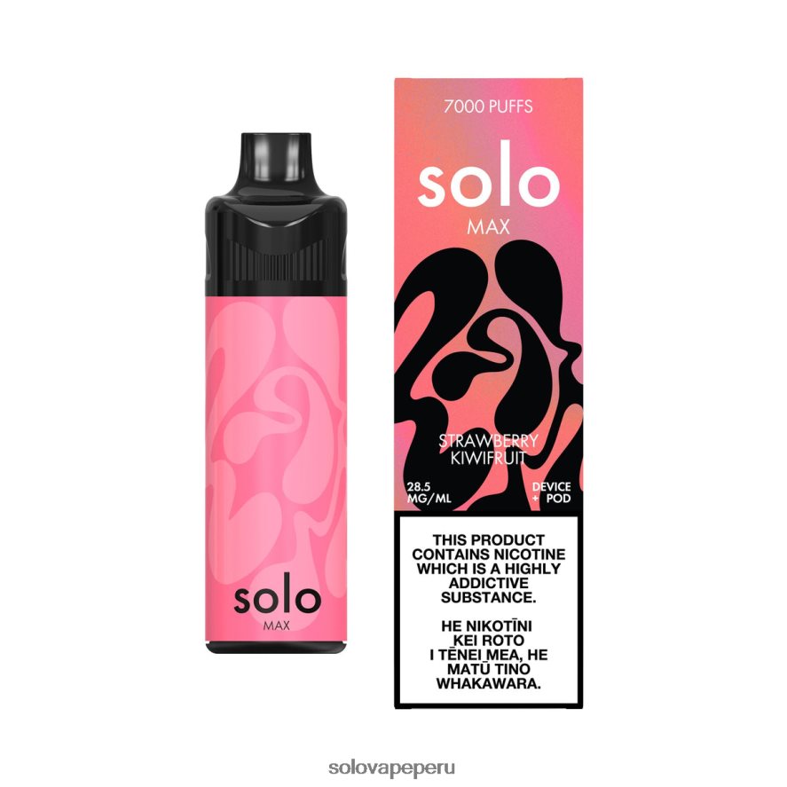 Solo MAX kit de cápsulas kiwi fresa TR068471 | Vape Solo Flavours