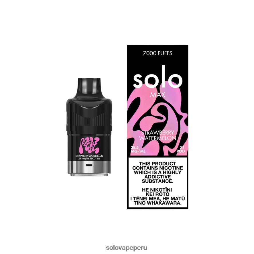 Solo MAX vaina sandia fresa TR068488 | Vape Solo Desechable